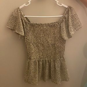 Leopard Print Blouse